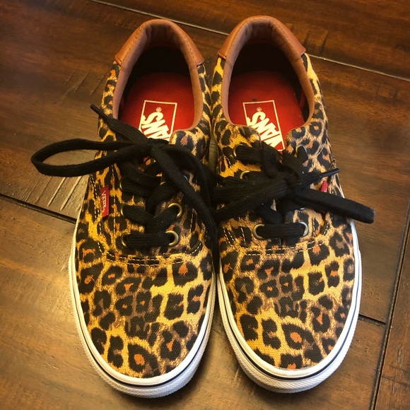 Vans Shoes - PRICE FIRM Cheetah Print Vans